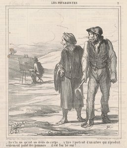 Íme egy, milyen vicces test... alkotó: Honoré Daumier
