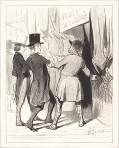 Lépjen be uraim... íme néhány csodálatos... alkotó: Honoré Daumier