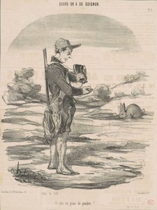 És egy porszemet sem! ... alkotó: Honoré Daumier