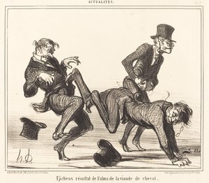 Sajnálatos eredmény... lóhús alkotó: Honoré Daumier