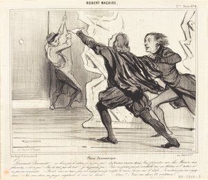 Drámai bohózat alkotó: Honoré Daumier