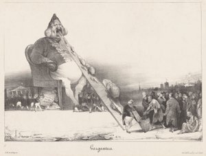 Gargantua alkotó: Honoré Daumier