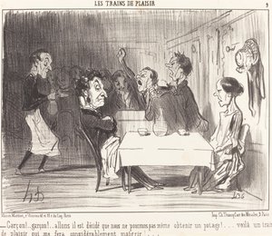 Fiú!... fiú!... gyerünk, eldőlt... alkotó: Honoré Daumier