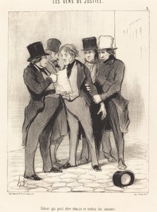 Minden évszakban vadászható vad alkotó: Honoré Daumier