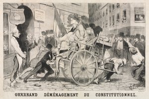 Az alkotmányos rendszer nagy felszámolása alkotó: Honoré Daumier