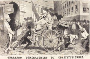 Grrrrand Az alkotmányos áthelyezése alkotó: Honoré Daumier