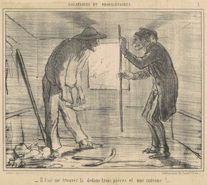 Meg kell találnod... három darabot... alkotó: Honoré Daumier