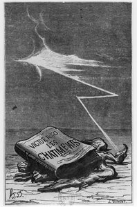 Illusztráció a „Les Chatiments” (1853) című művéhez, Victor Hugo (1802-85), 40. kiadás, J. Hetzel, 1872 alkotó: Honoré Daumier