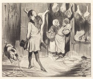 Egy nagyszerű költő utazási benyomásai alkotó: Honoré Daumier