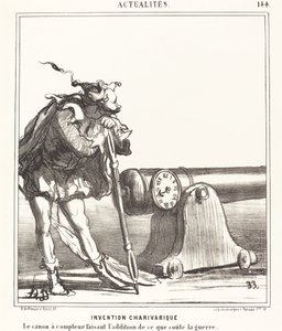 Charivari találmány alkotó: Honoré Daumier
