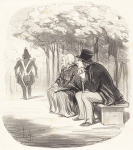 Nem csodálom, ha a nőknek van... ízlésük... alkotó: Honoré Daumier