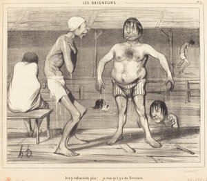 Nem megyek vissza oda többé!... Azt hiszem... alkotó: Honoré Daumier