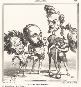 A parlamenti aréna alkotó: Honoré Daumier