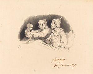 palackoktatás alkotó: Honoré Daumier