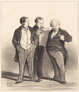 A díszek viselésének tilalma alkotó: Honoré Daumier