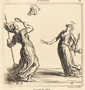 A kormánykerék rész alkotó: Honoré Daumier
