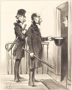 Napóleoni előfizetés alkotó: Honoré Daumier