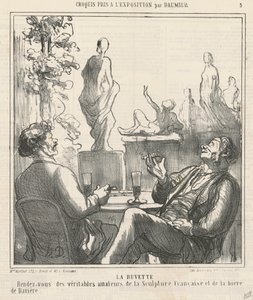 A bárban alkotó: Honoré Daumier