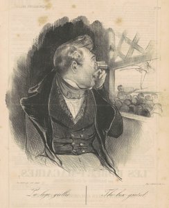 A grillezett szállás alkotó: Honoré Daumier