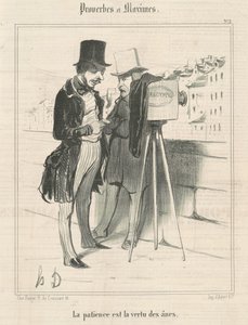 A türelem a szamarak erénye alkotó: Honoré Daumier