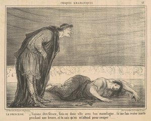 Hercegnő alkotó: Honoré Daumier
