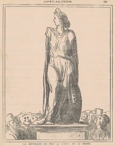 A Milói Köztársaság... alkotó: Honoré Daumier
