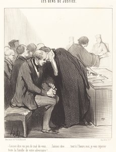 Mondjunk egy kicsit rosszat magadról... alkotó: Honoré Daumier