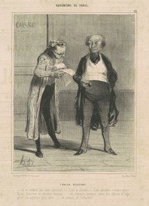 Az öreg kereskedő alkotó: Honoré Daumier