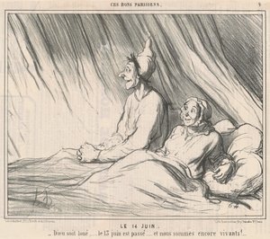 június 14 alkotó: Honoré Daumier