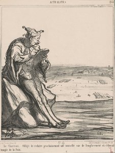 Le Charivari, kénytelen újragondolni...új nézetet alkotó: Honoré Daumier