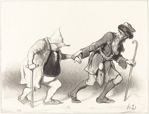 Az alkotmányos és a vándorzsidó alkotó: Honoré Daumier