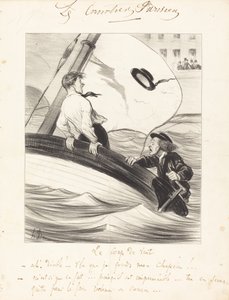 A széllökés alkotó: Honoré Daumier