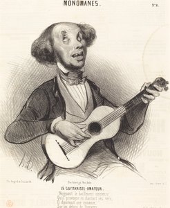 A gitáros-amatőr alkotó: Honoré Daumier