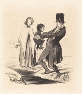 Grenelle kútja alkotó: Honoré Daumier