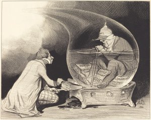Az alkotmány fiatalítása alkotó: Honoré Daumier