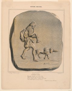 Odüsszeusz visszatérése, 7. tábla az ókori történelemből alkotó: Honoré Daumier