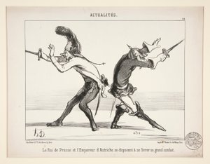 A porosz király és a alkotó: Honoré Daumier