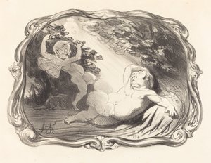Endymion-Berryer álma alkotó: Honoré Daumier