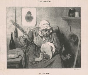 Érintés alkotó: Honoré Daumier