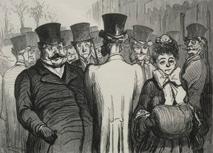Az olaszok körútja. alkotó: Honoré Daumier