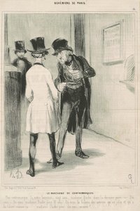 Az ellenjegykereskedő alkotó: Honoré Daumier