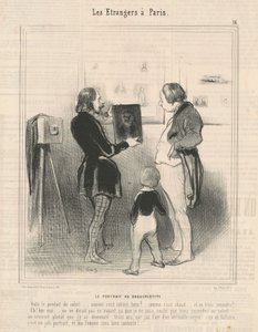 A dagerotípia portré alkotó: Honoré Daumier