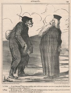 A katona...tudom... alkotó: Honoré Daumier