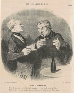 A tulajdonos bora alkotó: Honoré Daumier