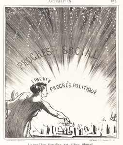 Az igazi tűzijáték liberálisnak lenni alkotó: Honoré Daumier