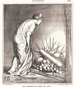 1868 karácsonyi ajándékai alkotó: Honoré Daumier