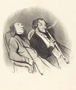 A Hadchidák dohányzói alkotó: Honoré Daumier