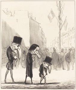 A három kis szent alkotó: Honoré Daumier