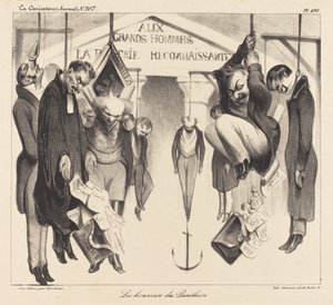 A Pantheon kitüntetései alkotó: Honoré Daumier
