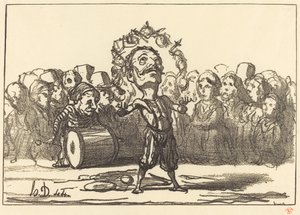A hegyi partok alkotó: Honoré Daumier